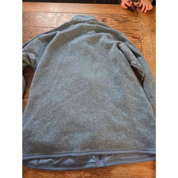 Patagonia Men's Better Sweater Fleece Jacket in light blue sz XL - Picture 5 of 5